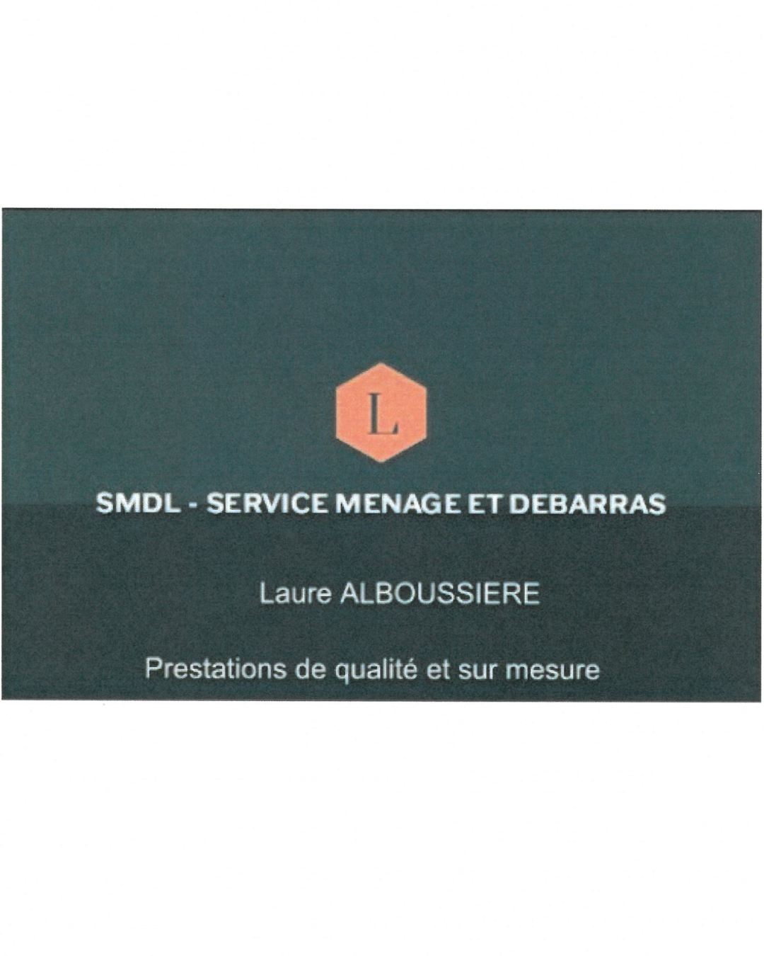 SMDL SERVICE MENAGE 1 BIS